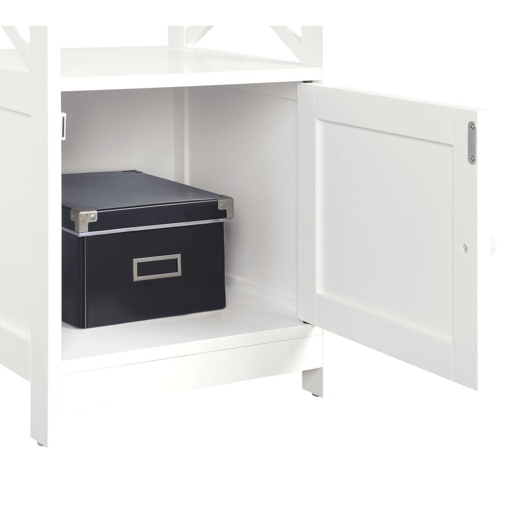 Oxford End Table with Cabinet. Picture 3