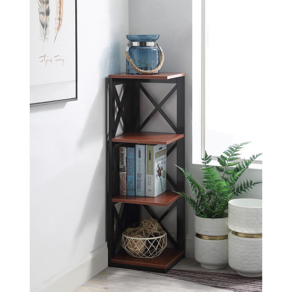 Oxford 3 Tier Corner Bookcase. Picture 2