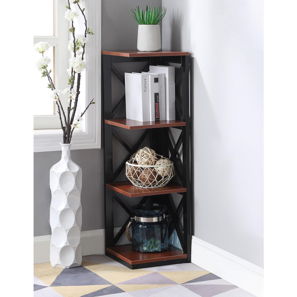 Oxford 3 Tier Corner Bookcase. Picture 3