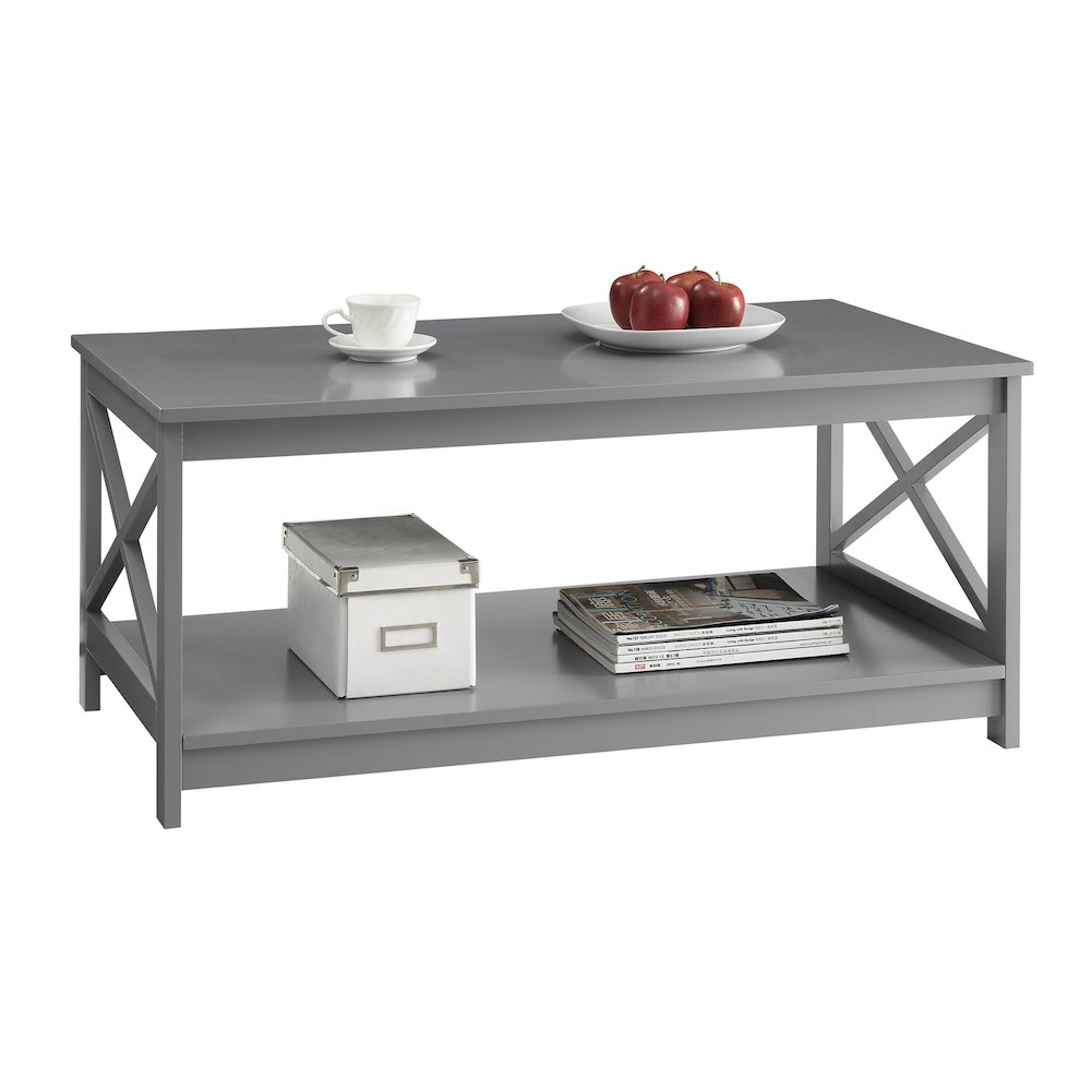 Oxford Coffee Table with Shelf. Picture 3