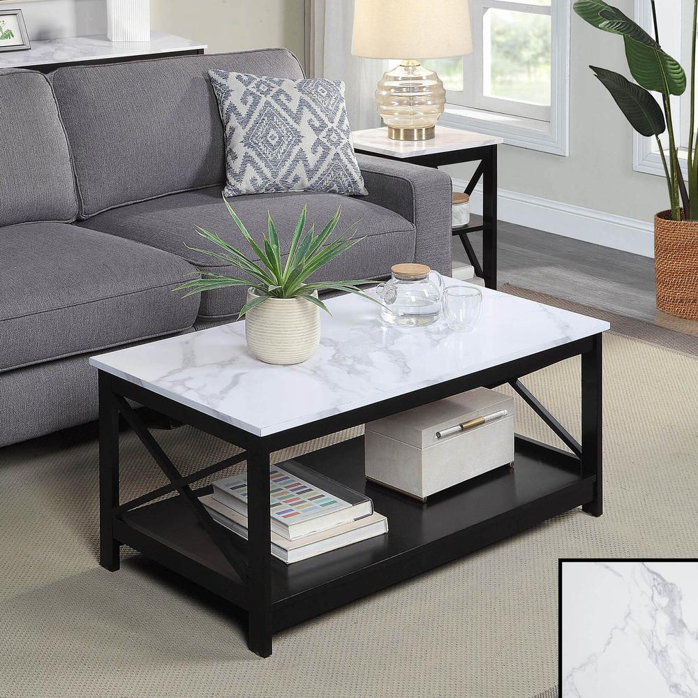 Oxford Coffee Table with Shelf. Picture 3