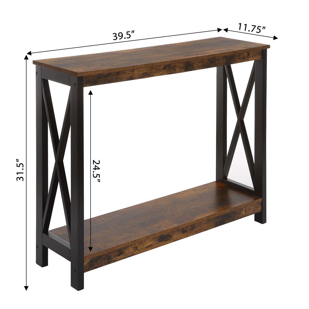 Oxford Console Table with Shelf. Picture 4