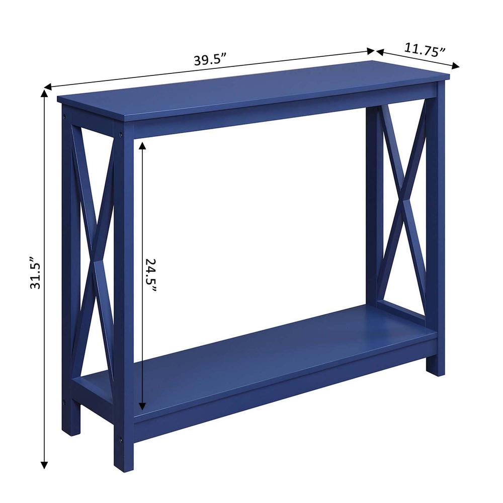 Oxford Console Table with Shelf. Picture 3
