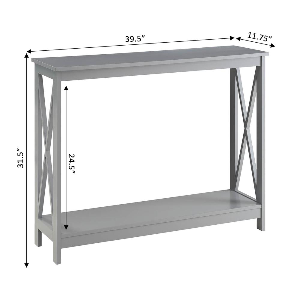 Oxford Console Table with Shelf. Picture 4