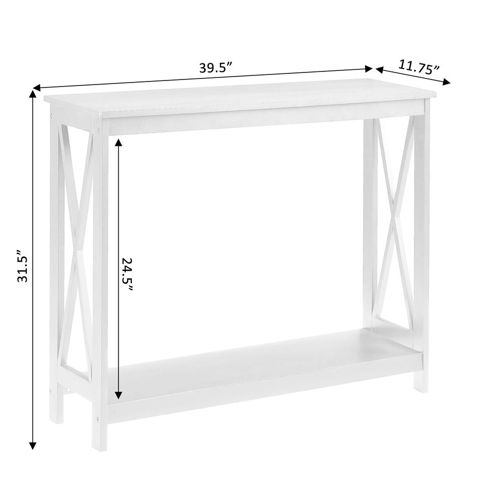 Oxford Console Table with Shelf. Picture 4