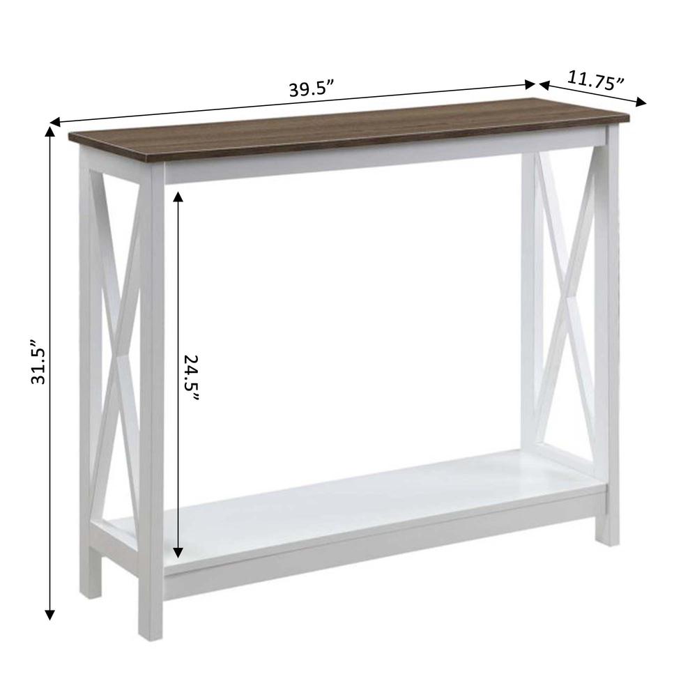 Oxford Console Table with Shelf. Picture 3
