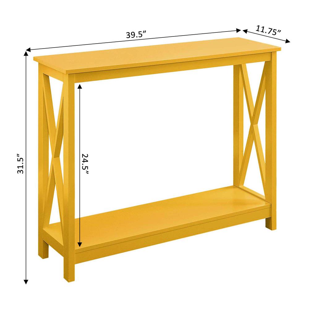 Oxford Console Table with Shelf. Picture 6