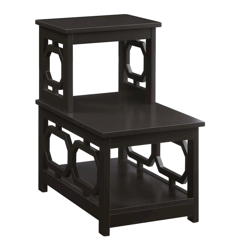 Omega 2 Step Chairside End Table.. Picture 1