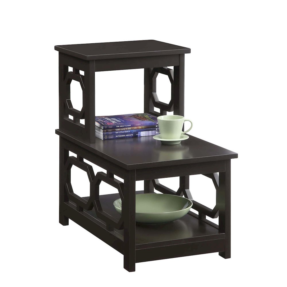 Omega 2 Step Chairside End Table.. Picture 3