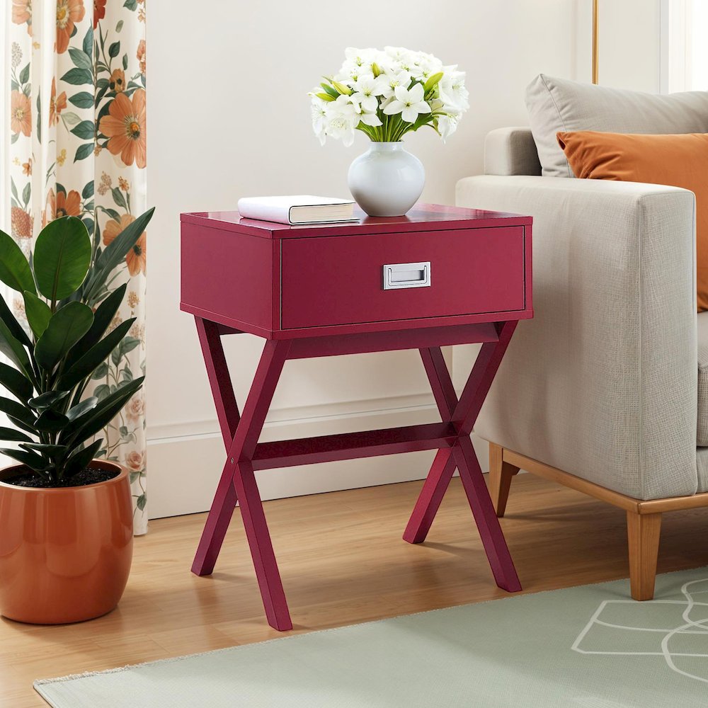 Designs2Go Landon 1 Drawer End Table. Picture 3
