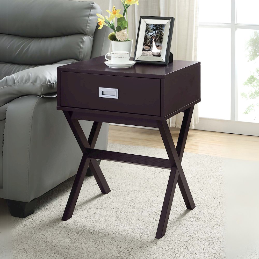 Designs2Go Landon 1 Drawer End Table. Picture 2