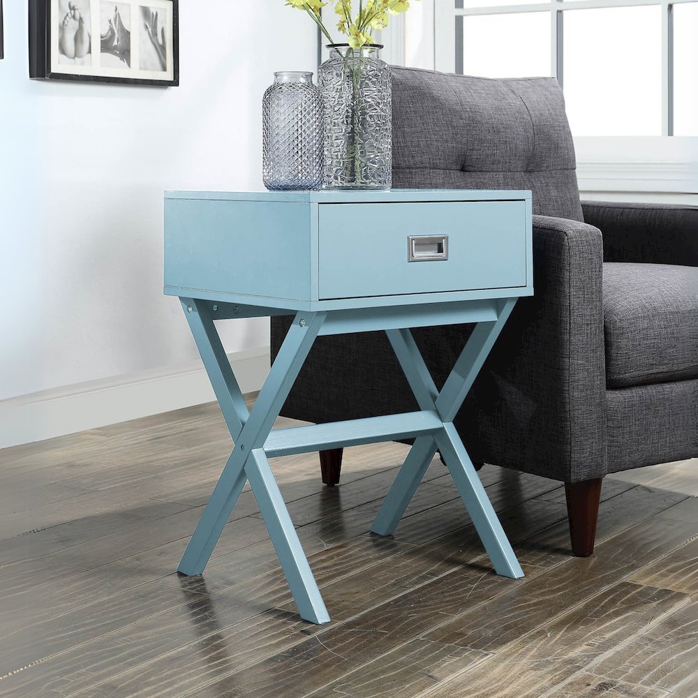 Designs2Go Landon 1 Drawer End Table. Picture 3