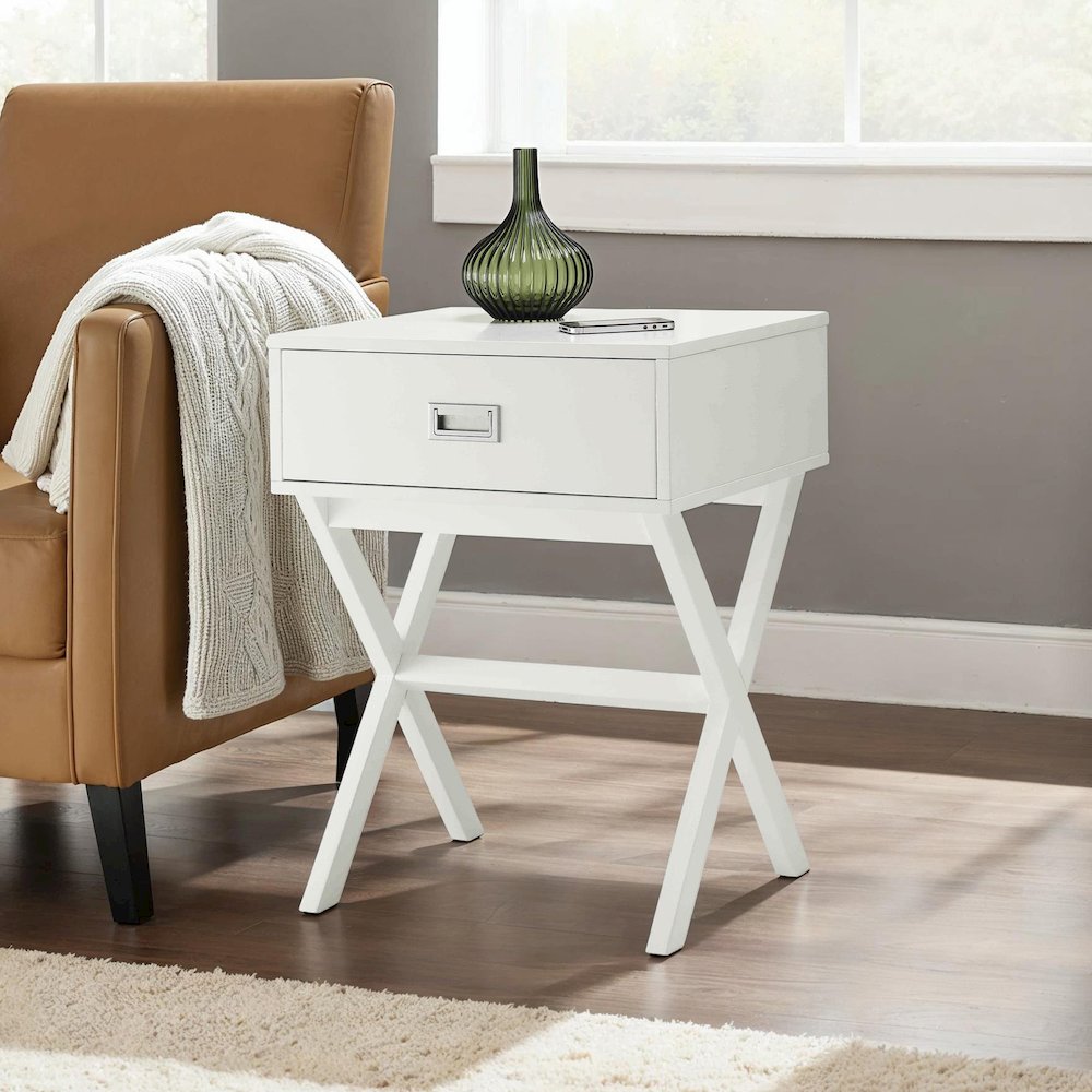 Designs2Go Landon 1 Drawer End Table. Picture 3