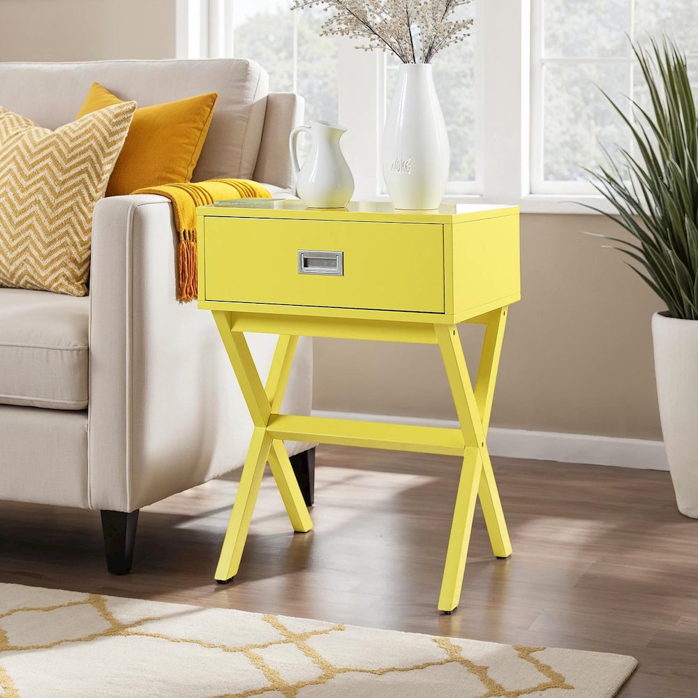 Designs2Go Landon 1 Drawer End Table. Picture 2