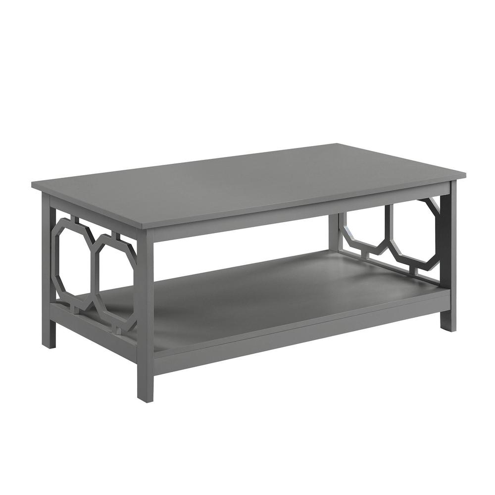 Omega Coffee Table with Shelf. Picture 1