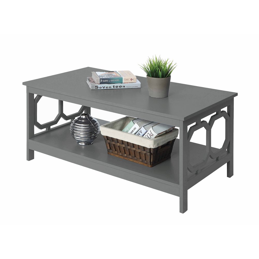Omega Coffee Table with Shelf. Picture 3