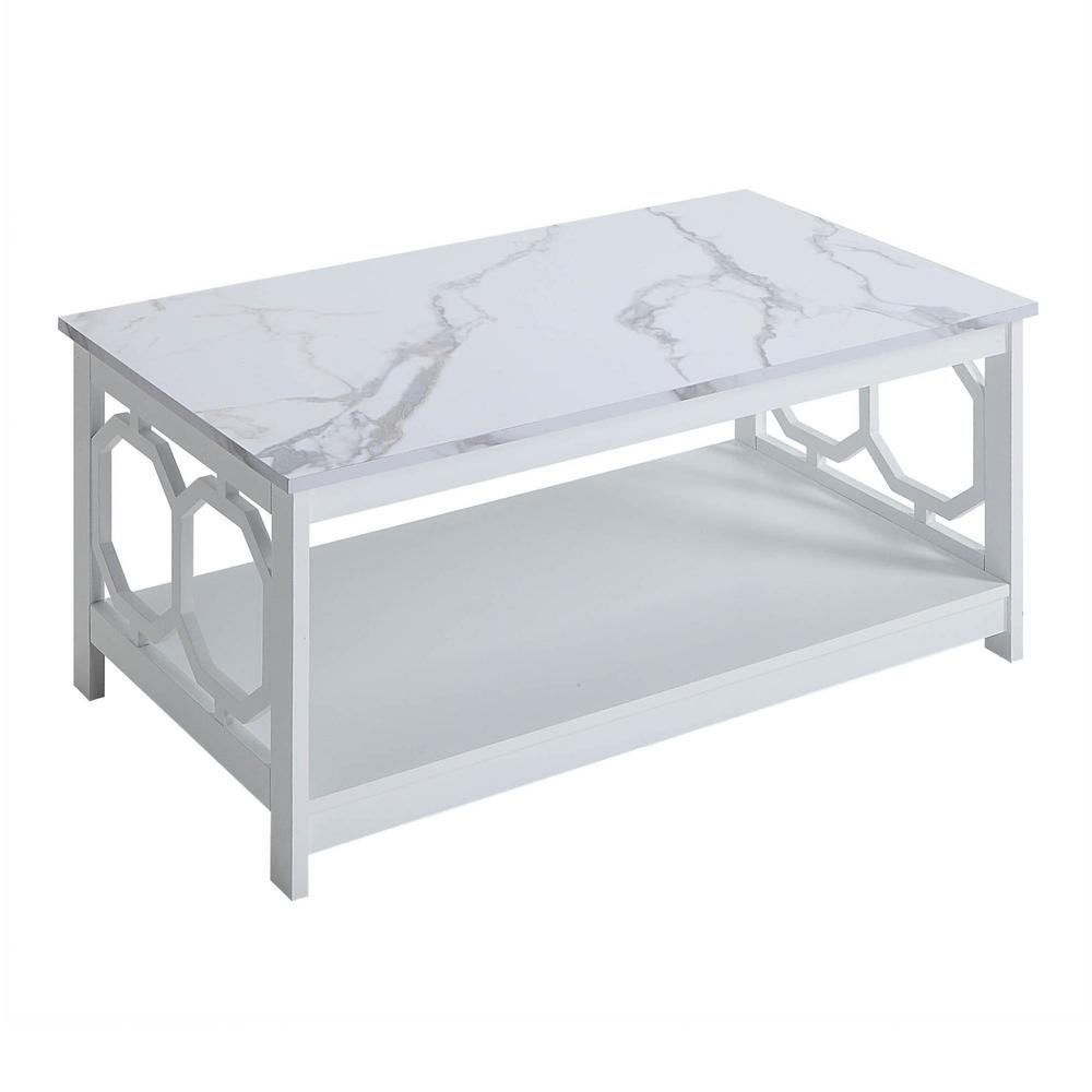 Omega Coffee Table with Shelf. Picture 2