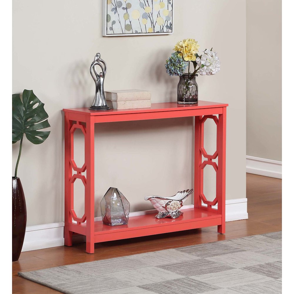 Omega Console Table with Shelf. Picture 2