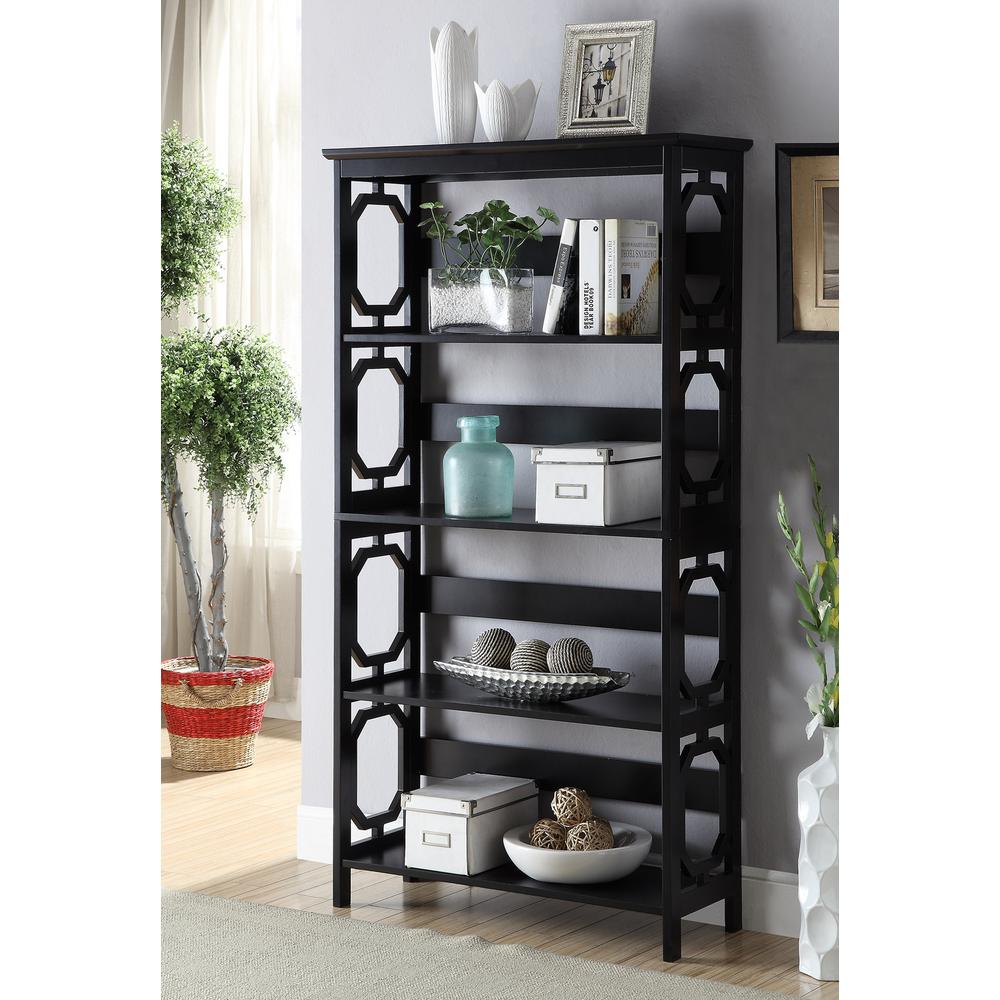 Omega 5 Tier Bookcase. Picture 1