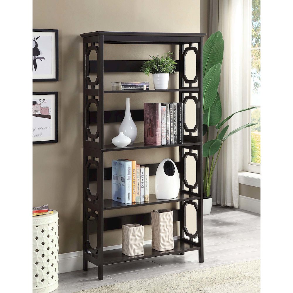 Omega 5 Tier Bookcase. Picture 2