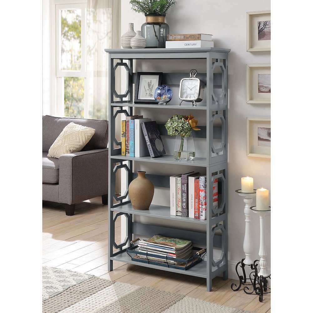 Omega 5 Tier Bookcase. Picture 2