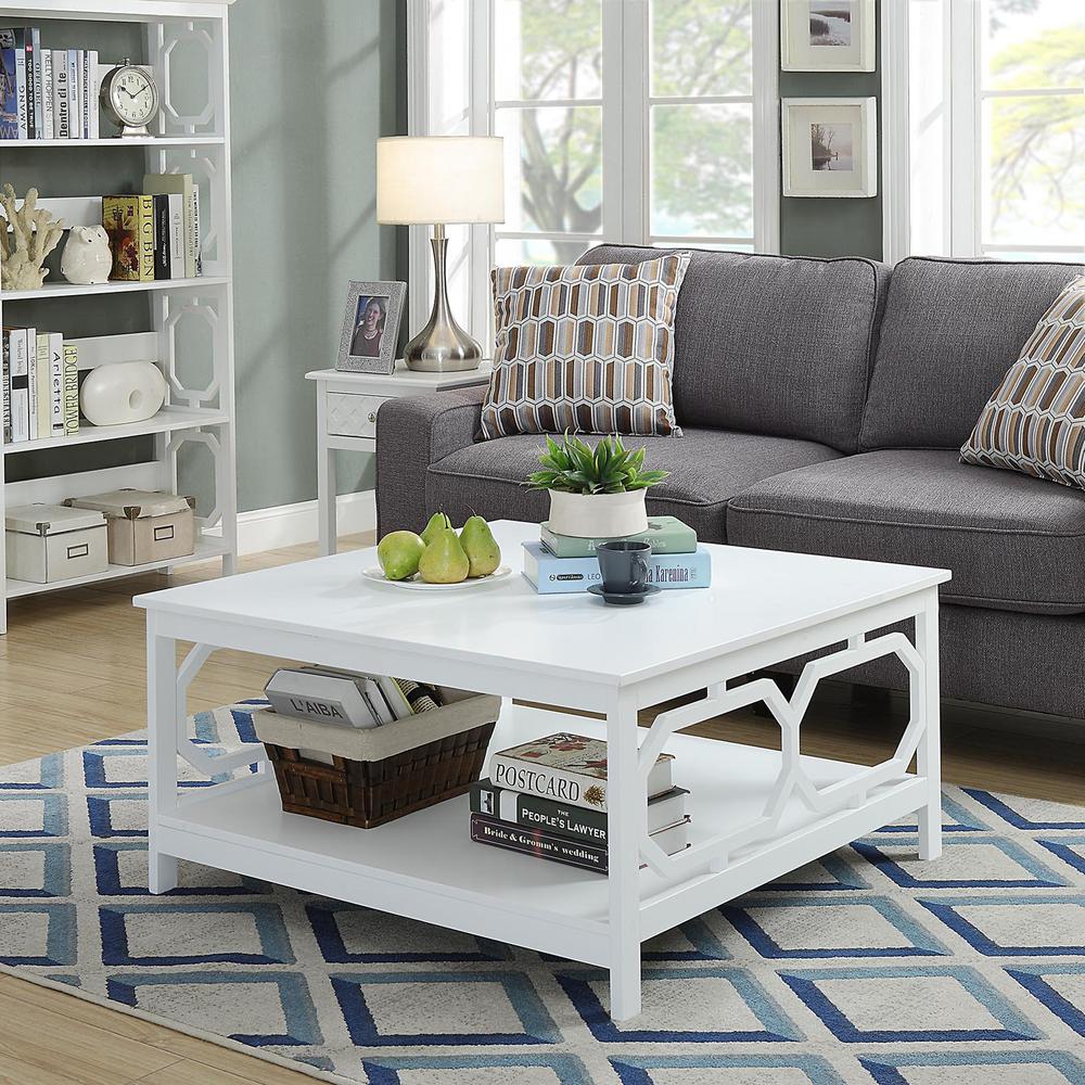 Omega Square 36" Coffee Table. Picture 1