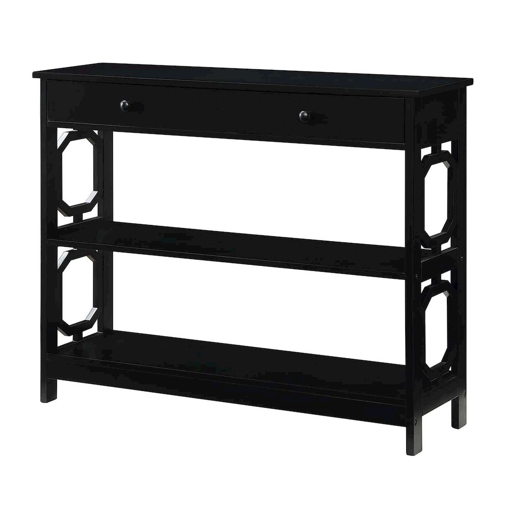 Omega 1 Drawer Console Table. Picture 1
