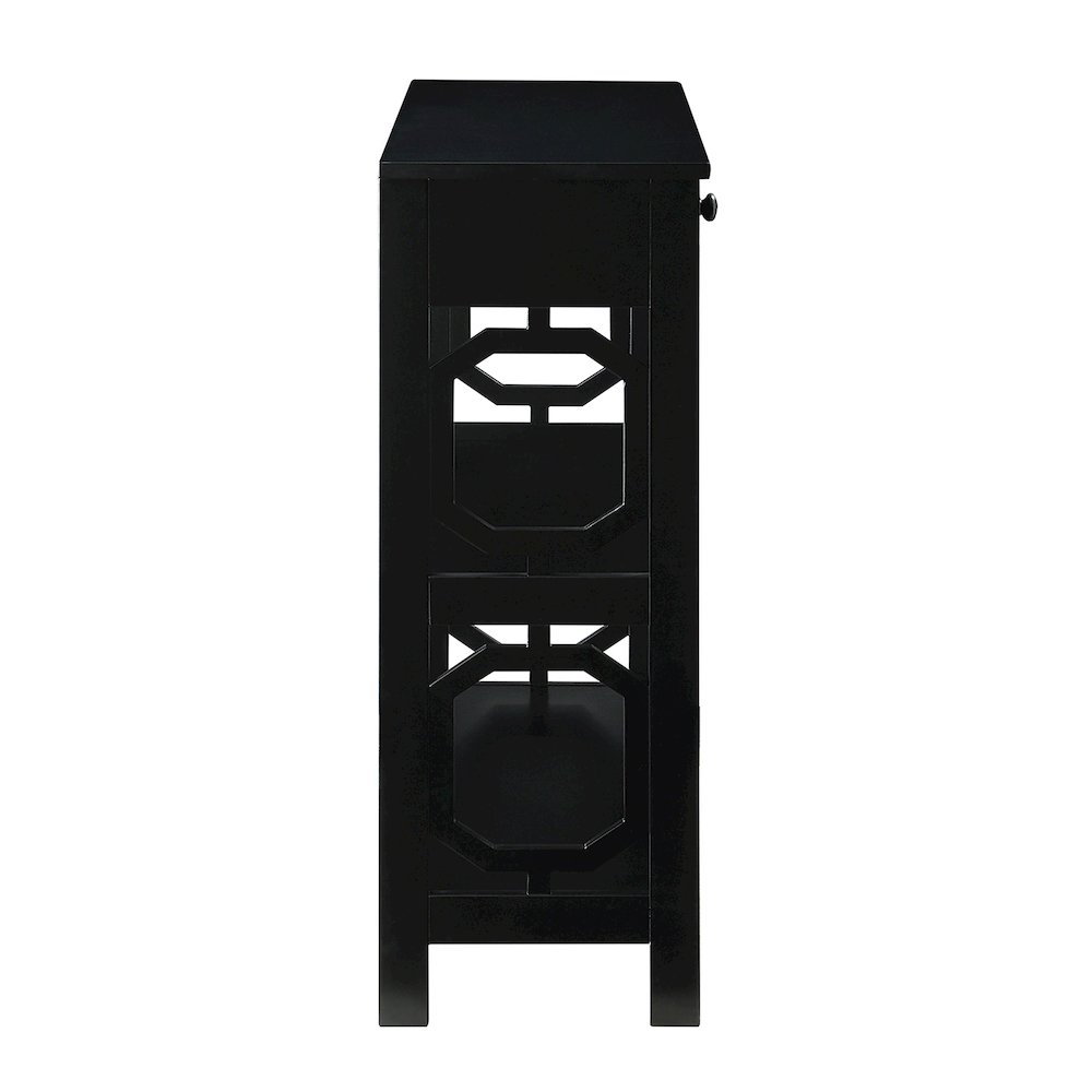 Omega 1 Drawer Console Table. Picture 5
