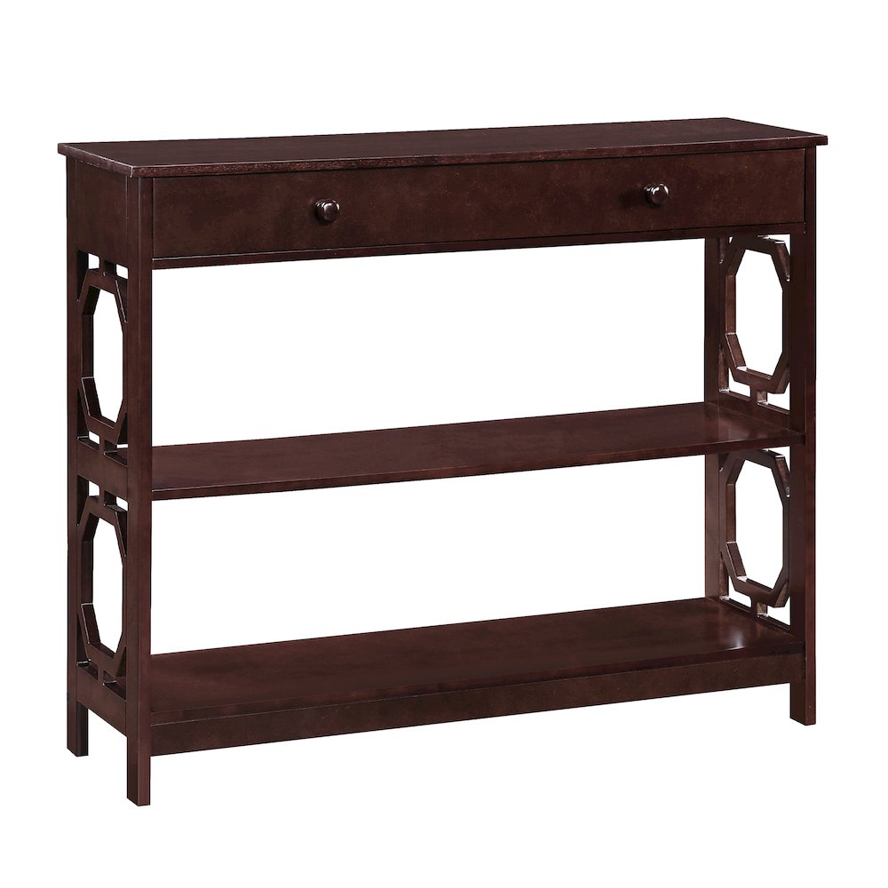Omega 1 Drawer Console Table. Picture 1