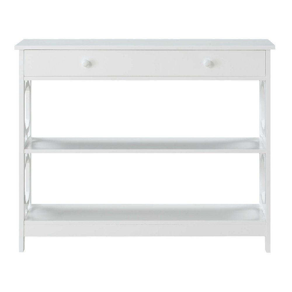 Omega 1 Drawer Console Table. Picture 7