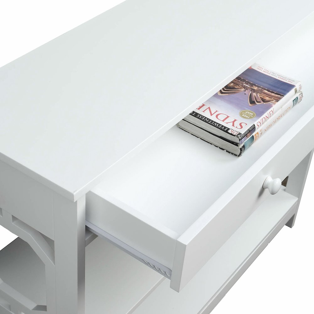 Omega 1 Drawer Console Table. Picture 4