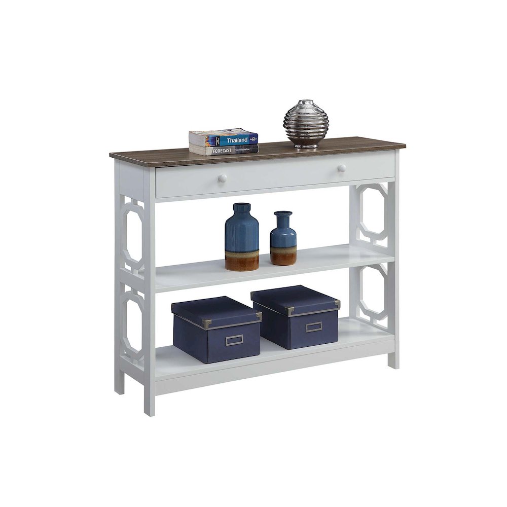 Omega 1 Drawer Console Table. Picture 3
