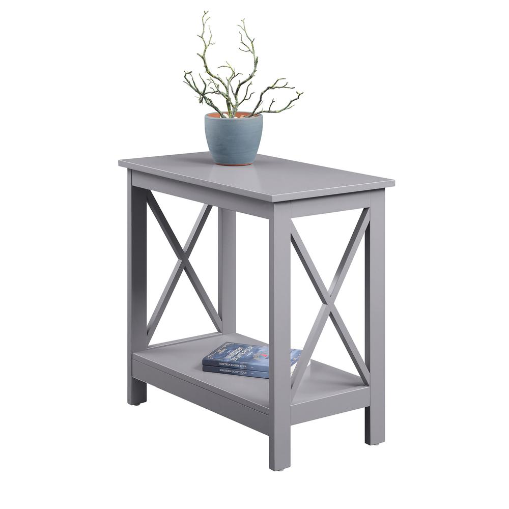 Oxford Chairside End Table with Shelf, S20-402. Picture 2