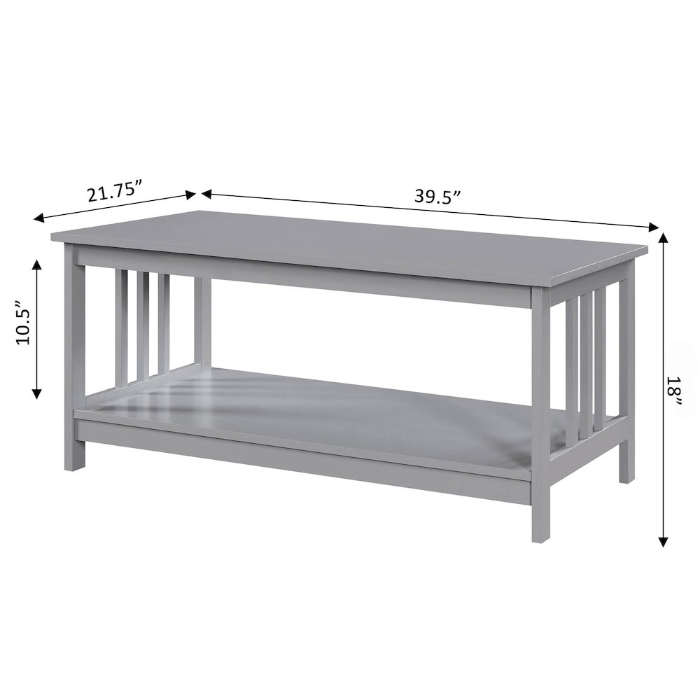 Mission Coffee Table. Picture 7