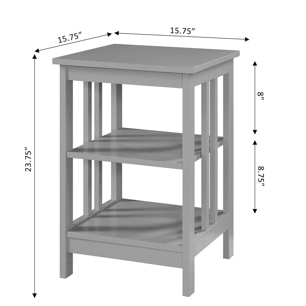 Mission End Table. Picture 7