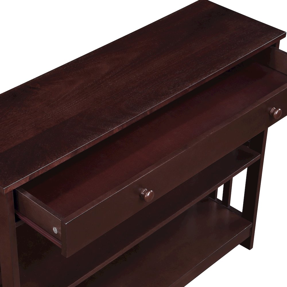 Mission 1 Drawer Console Table. Picture 4