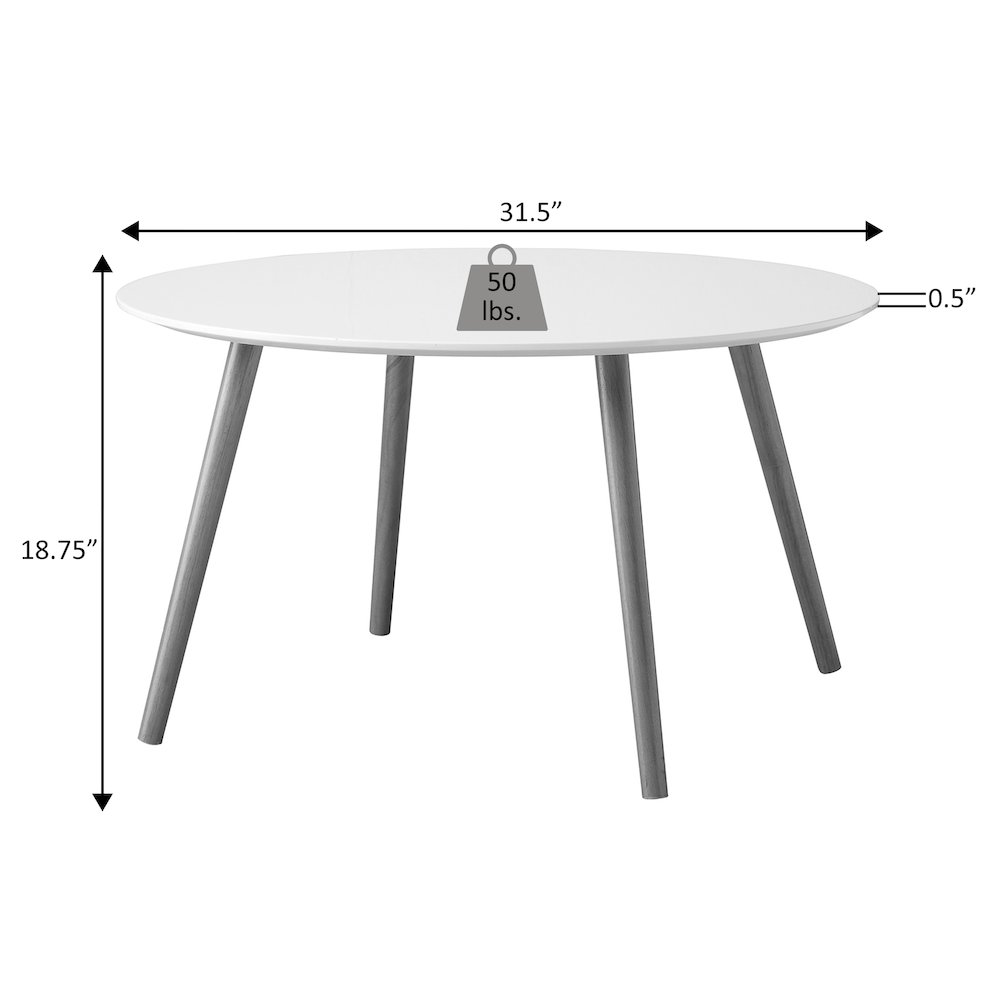 Oslo Round Coffee Table. Picture 5