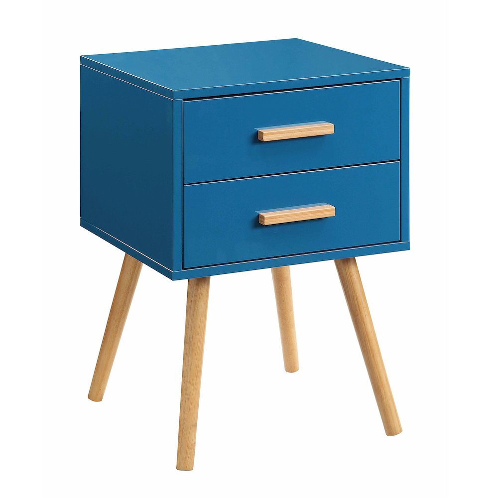 Oslo 2 Drawer End Table. Picture 1