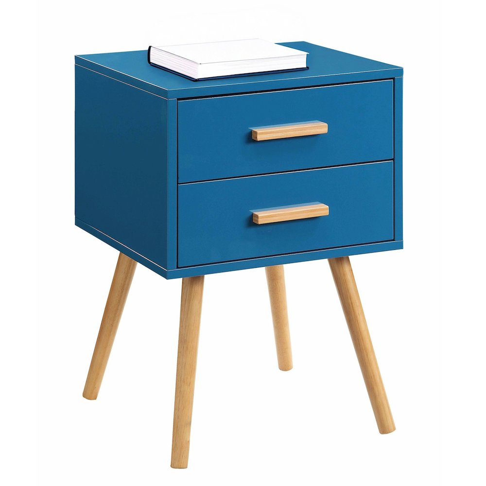 Oslo 2 Drawer End Table. Picture 2