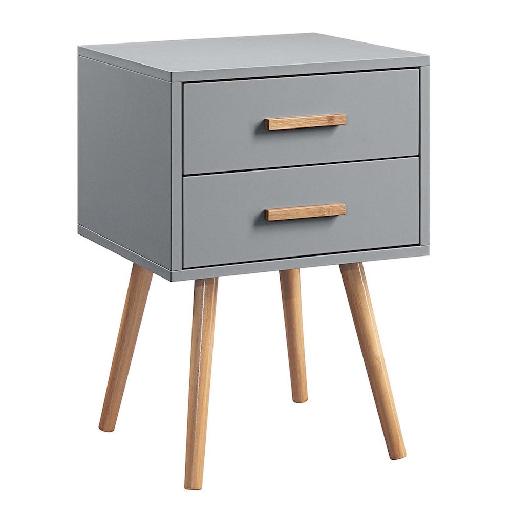 Oslo 2 Drawer End Table. Picture 1