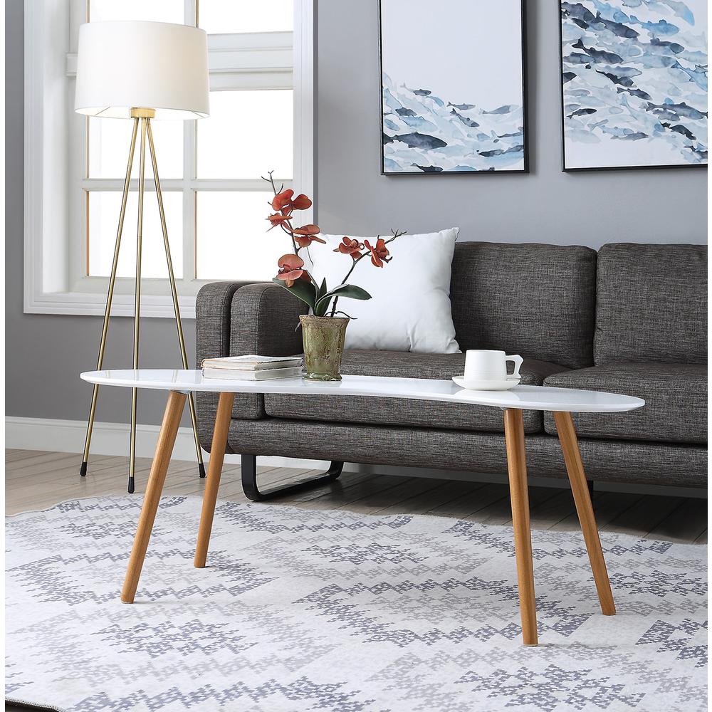 Oslo Bean Shaped Coffee Table. Picture 2