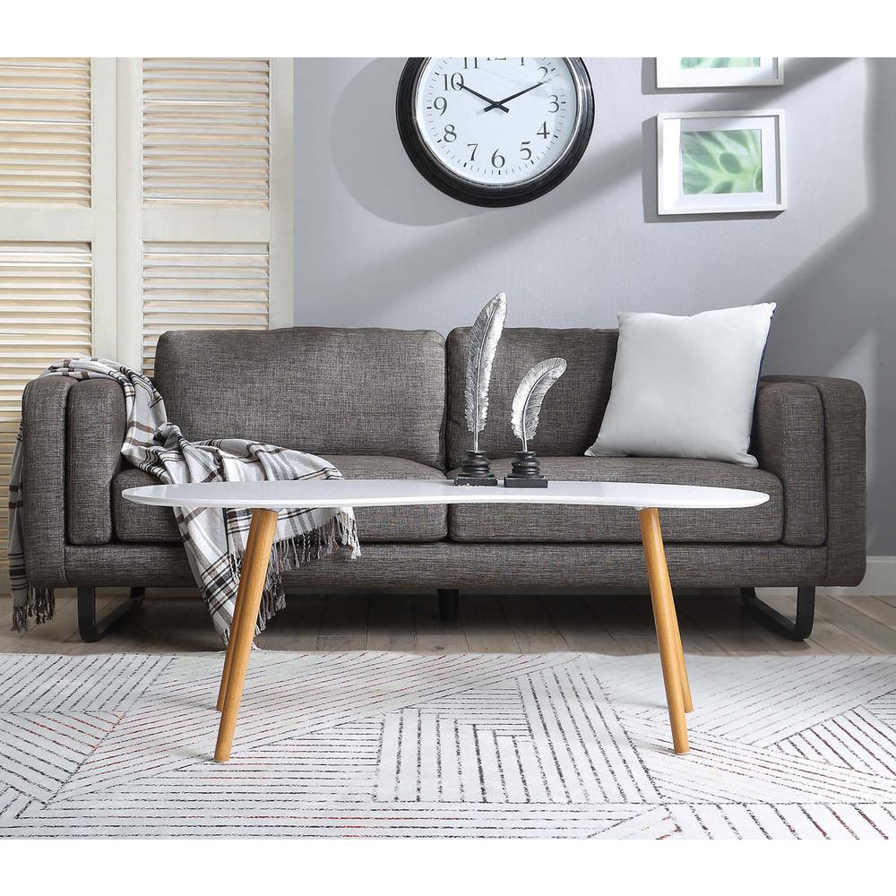 Oslo Bean Shaped Coffee Table. Picture 4