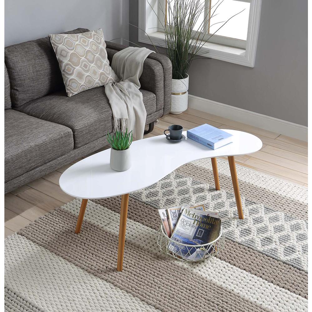 Oslo Bean Shaped Coffee Table. Picture 5