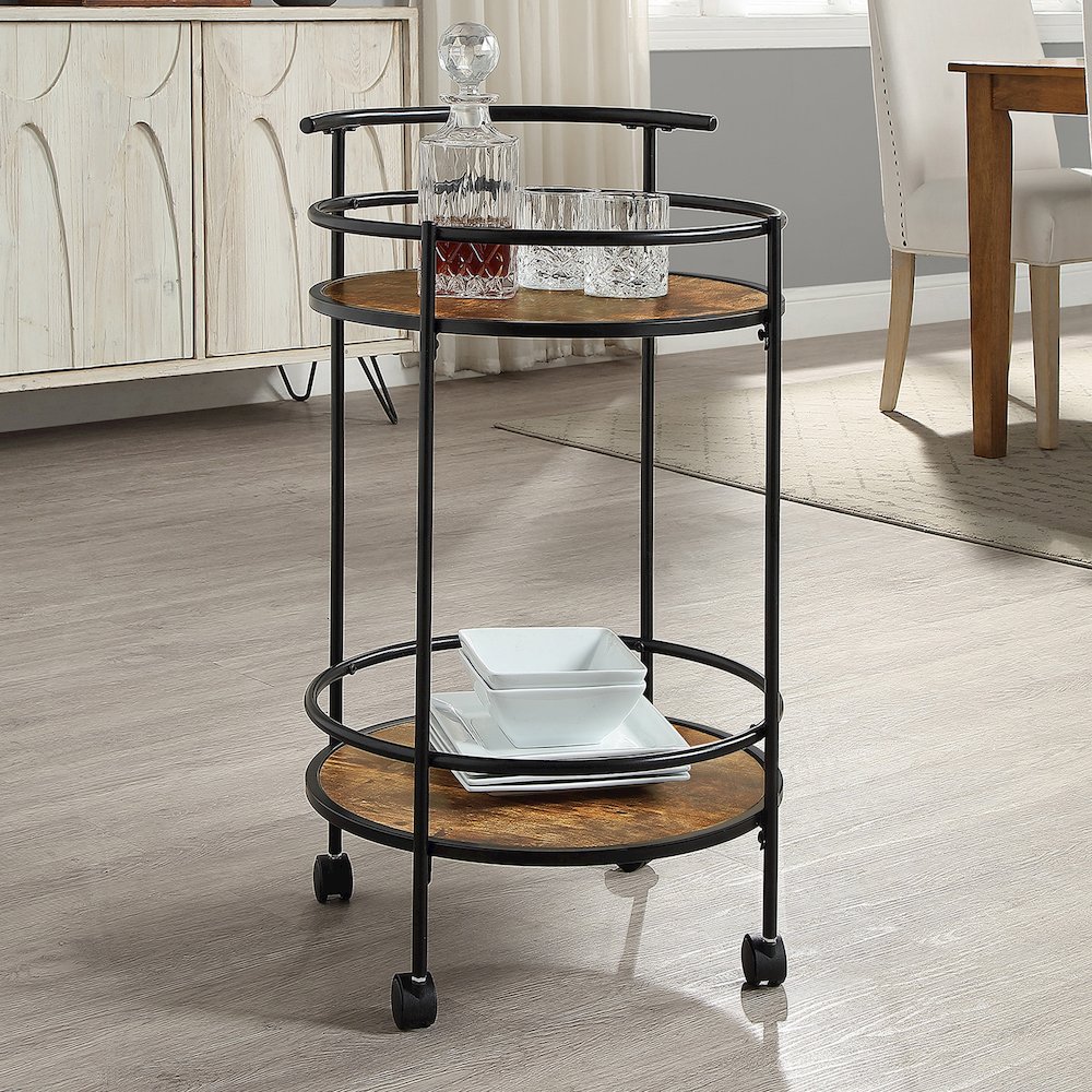 Designs2Go Charlie Serving Bar Cart. Picture 2