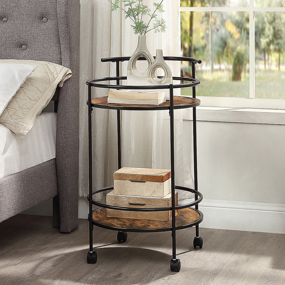 Designs2Go Charlie Serving Bar Cart. Picture 5
