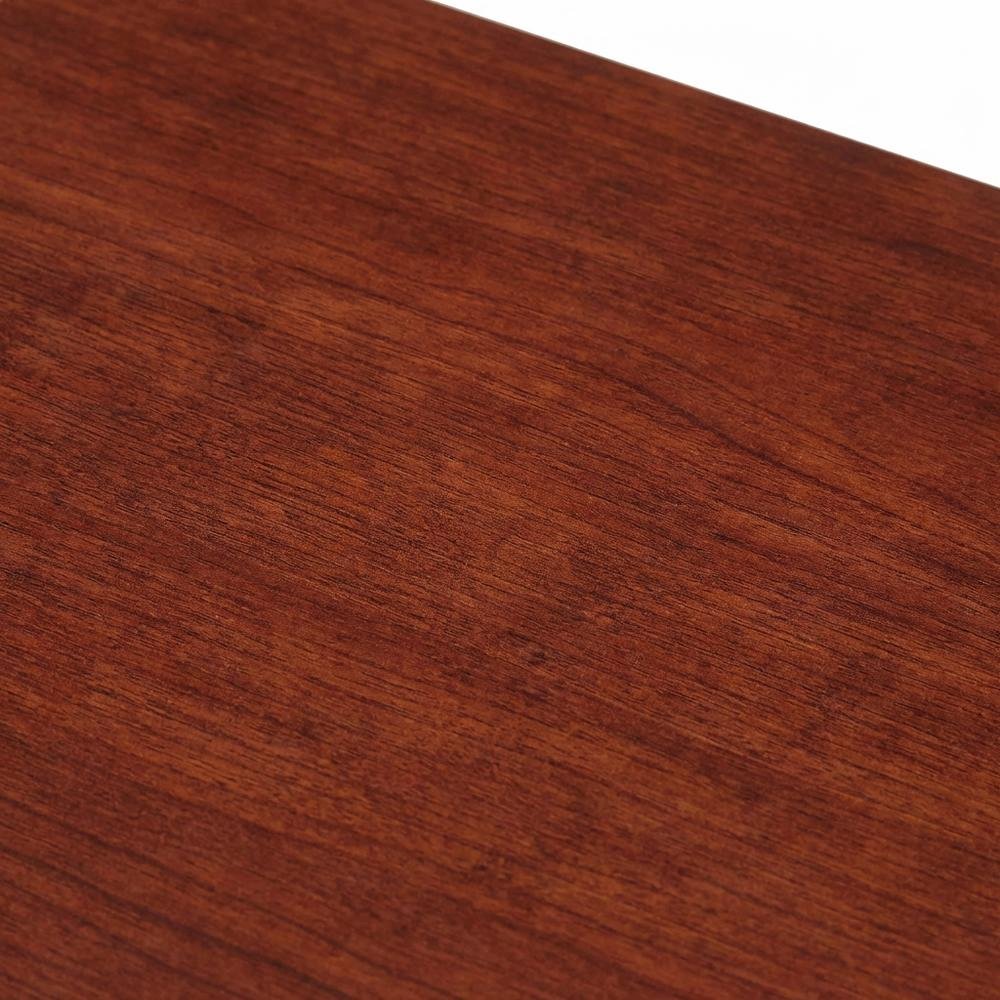 End Table with Cabinet in Classic Finish, Durable Wood Lens. Picture 5