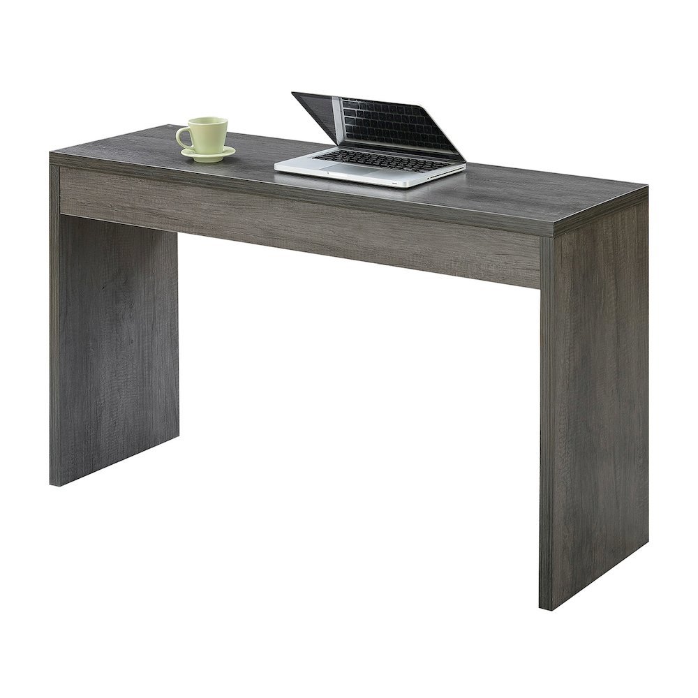 Console Desk, Gray, 48 Inch, Versatile, Hallway Foyer. Picture 5