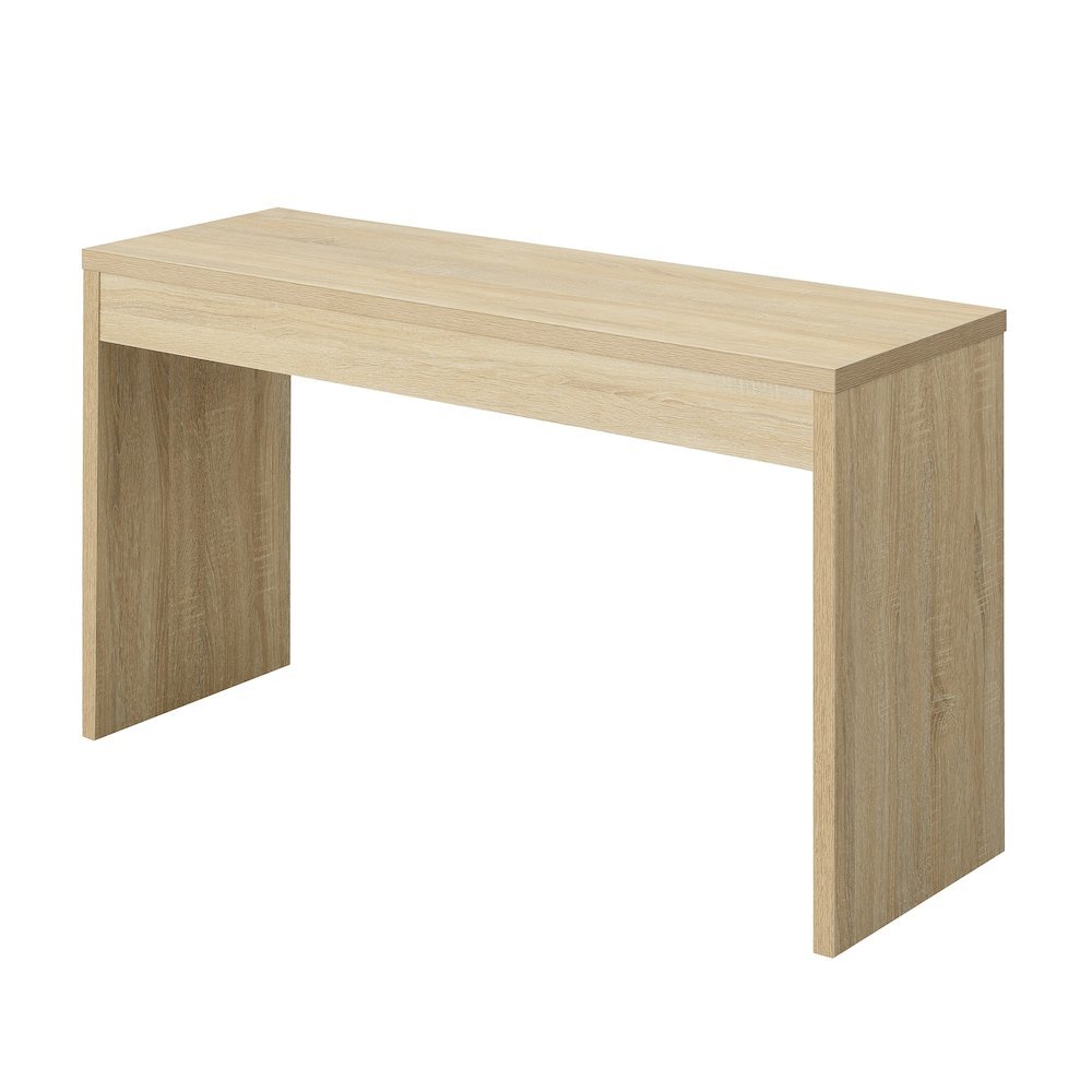 Console Table Desk, White, 48 Inch, Entryway, Woodgrain. Picture 1