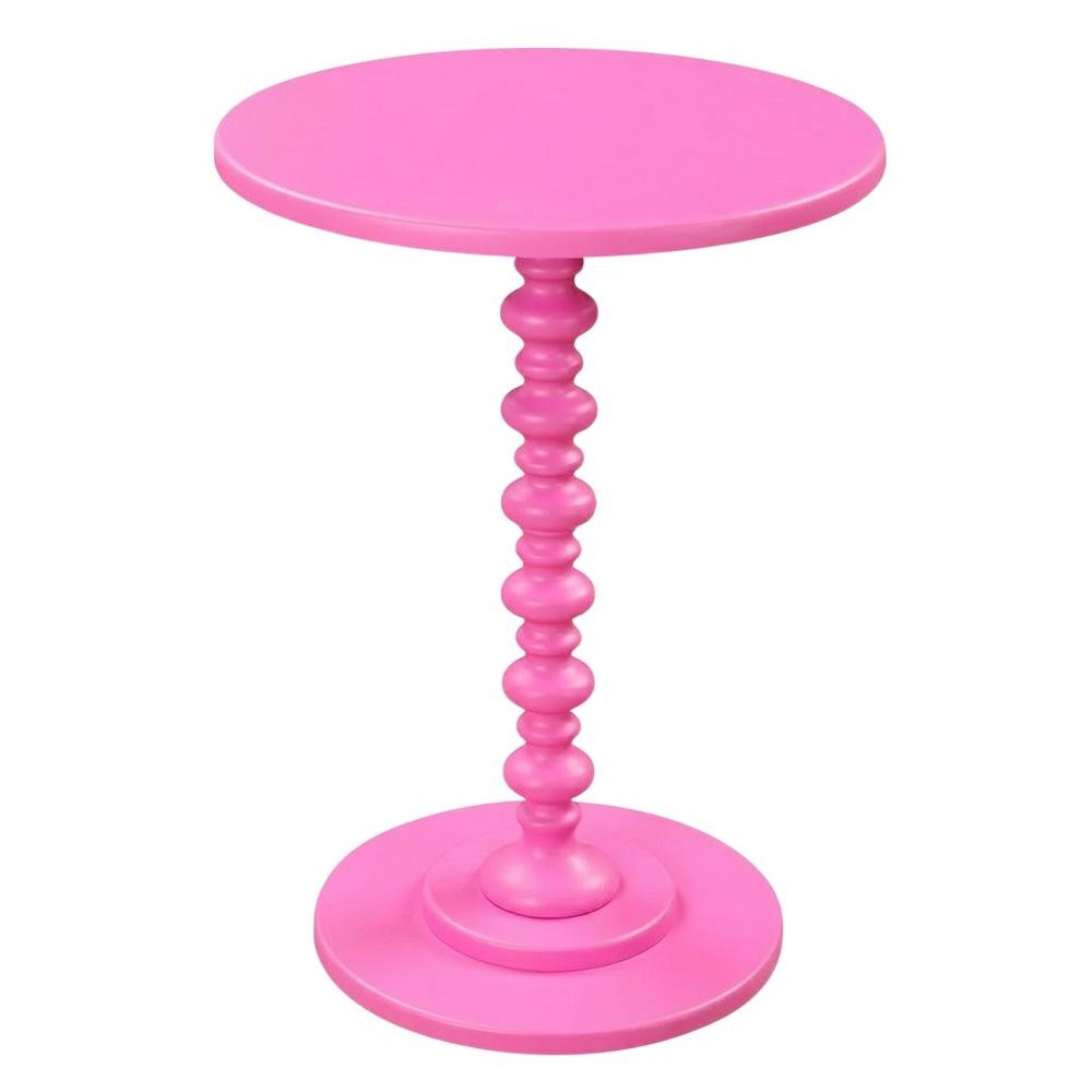 Round Spindle Coffee Table with Classic Style and Sturdy Construction. Picture 1