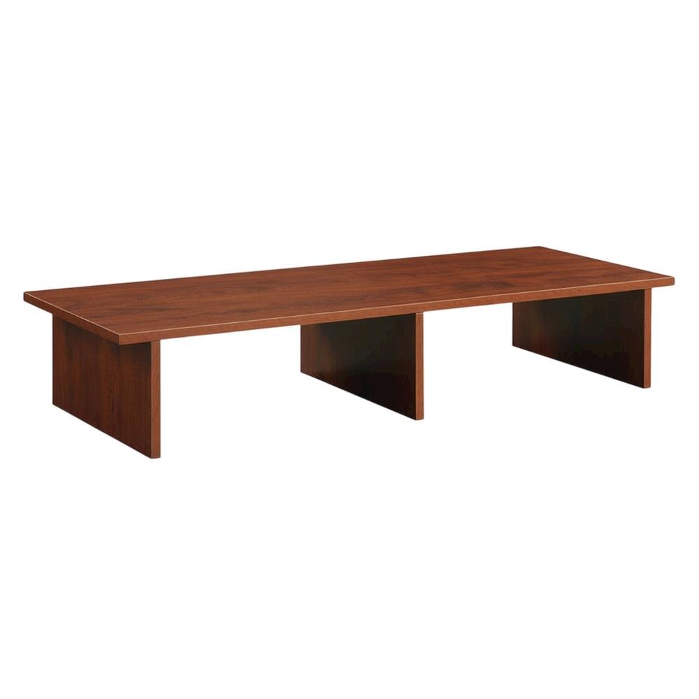 Cherry TV/Monitor Riser for TVs Up to 43 Inches with Particle Board Finish. Picture 1